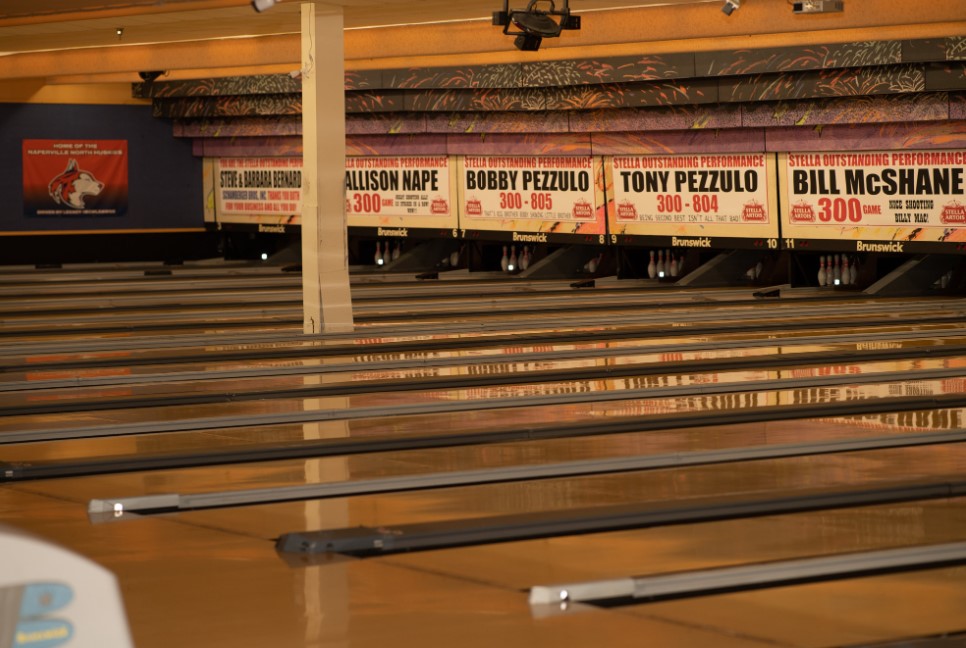 bowling lanes